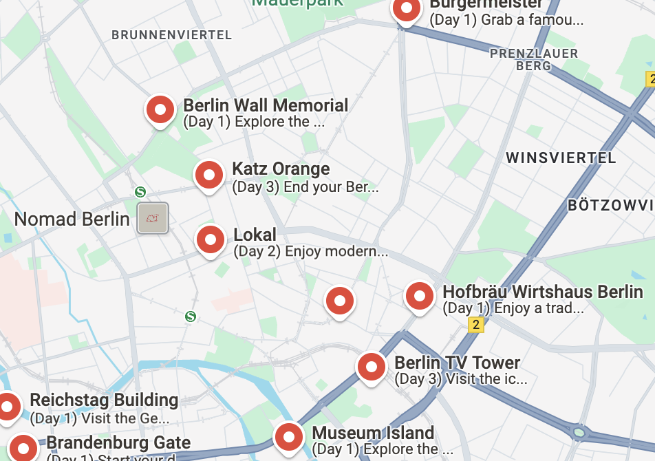 Viewing MapSnap.ai lists on Google Maps™